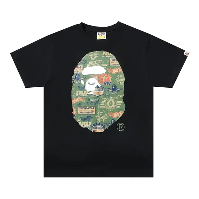 Urban Cat Print Men's Tee - Chic Comfort