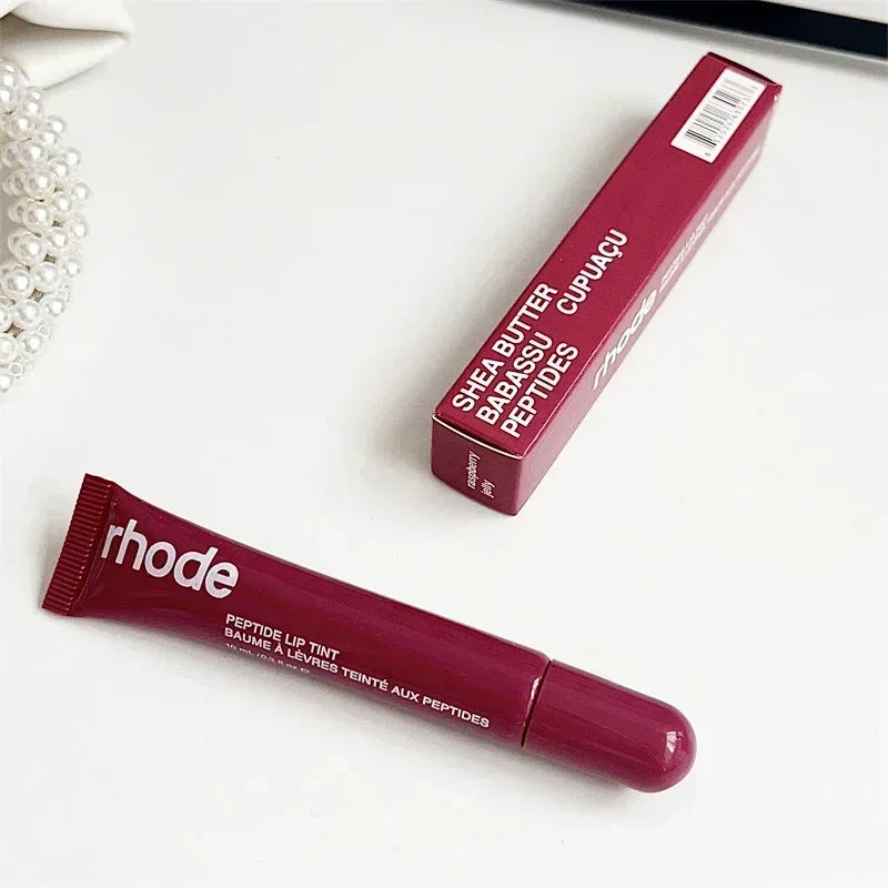 Rhode Sugar Cookle Pbj Lip Glosses Plump Moisturizing Lip Glaze Essence Gel Oil Long Lasting Nourishing Lipstick Care Products
