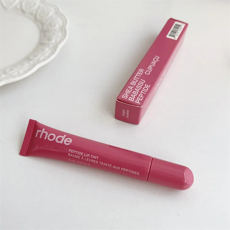 Rhode Sugar Cookle Pbj Lip Glosses Plump Moisturizing Lip Glaze Essence Gel Oil Long Lasting Nourishing Lipstick Care Products