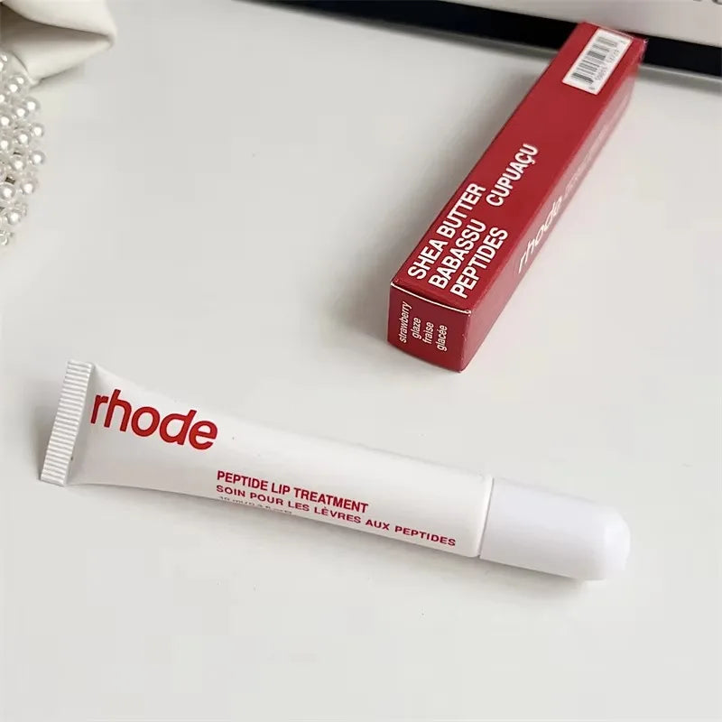 Rhode Sugar Cookle Pbj Lip Glosses Plump Moisturizing Lip Glaze Essence Gel Oil Long Lasting Nourishing Lipstick Care Products