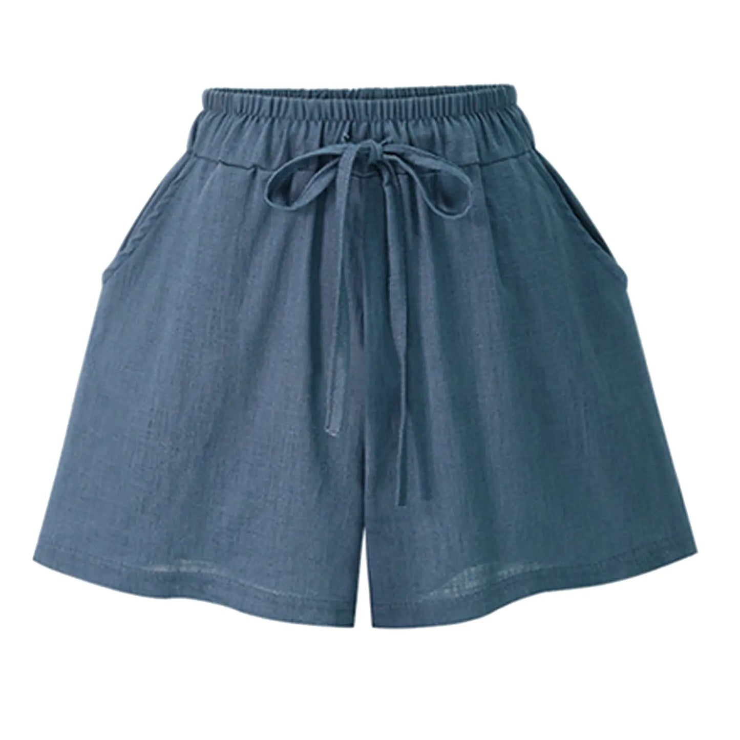 Plus Size Breezy Cotton Summer Shorts