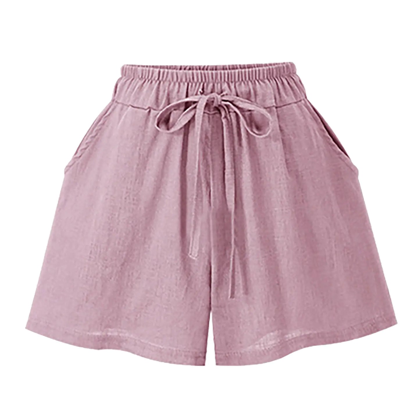 Plus Size Breezy Cotton Summer Shorts