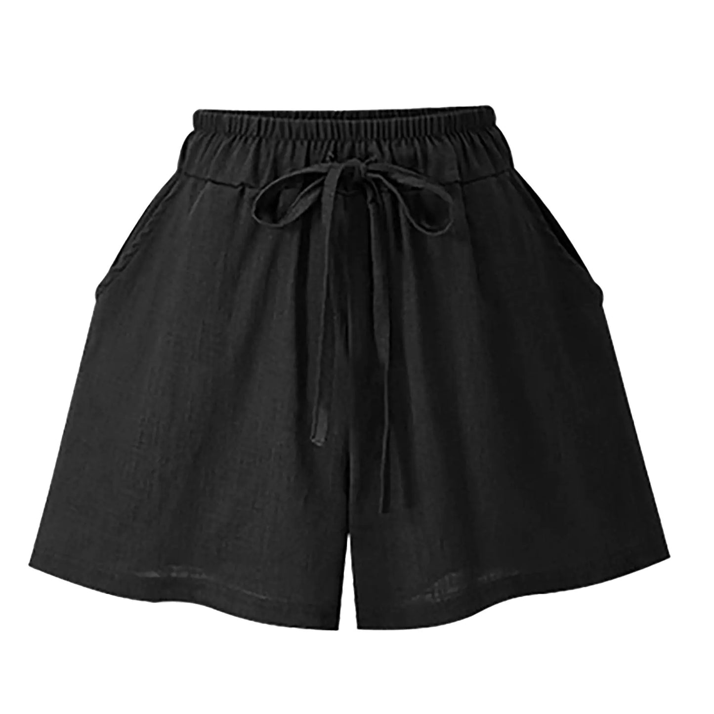 Plus Size Breezy Cotton Summer Shorts