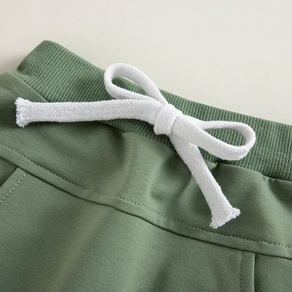2022-12-12 Lioraitiin 0-3Years Toddler Baby Boys Sweatpants Elastic Waist Drawstring Solid Fall Trousers Pockets Casual Clothes
