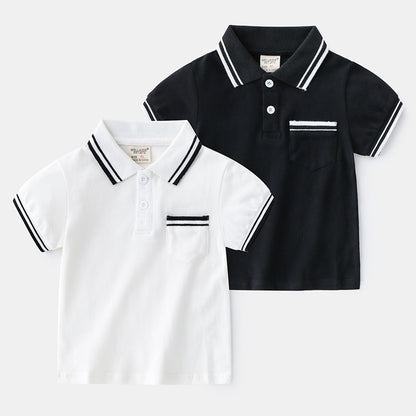 Boy's T-shirt Summer Polo Shirt for kids