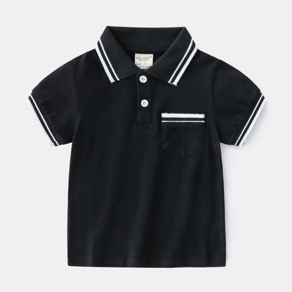 Boy's T-shirt Summer Polo Shirt for kids