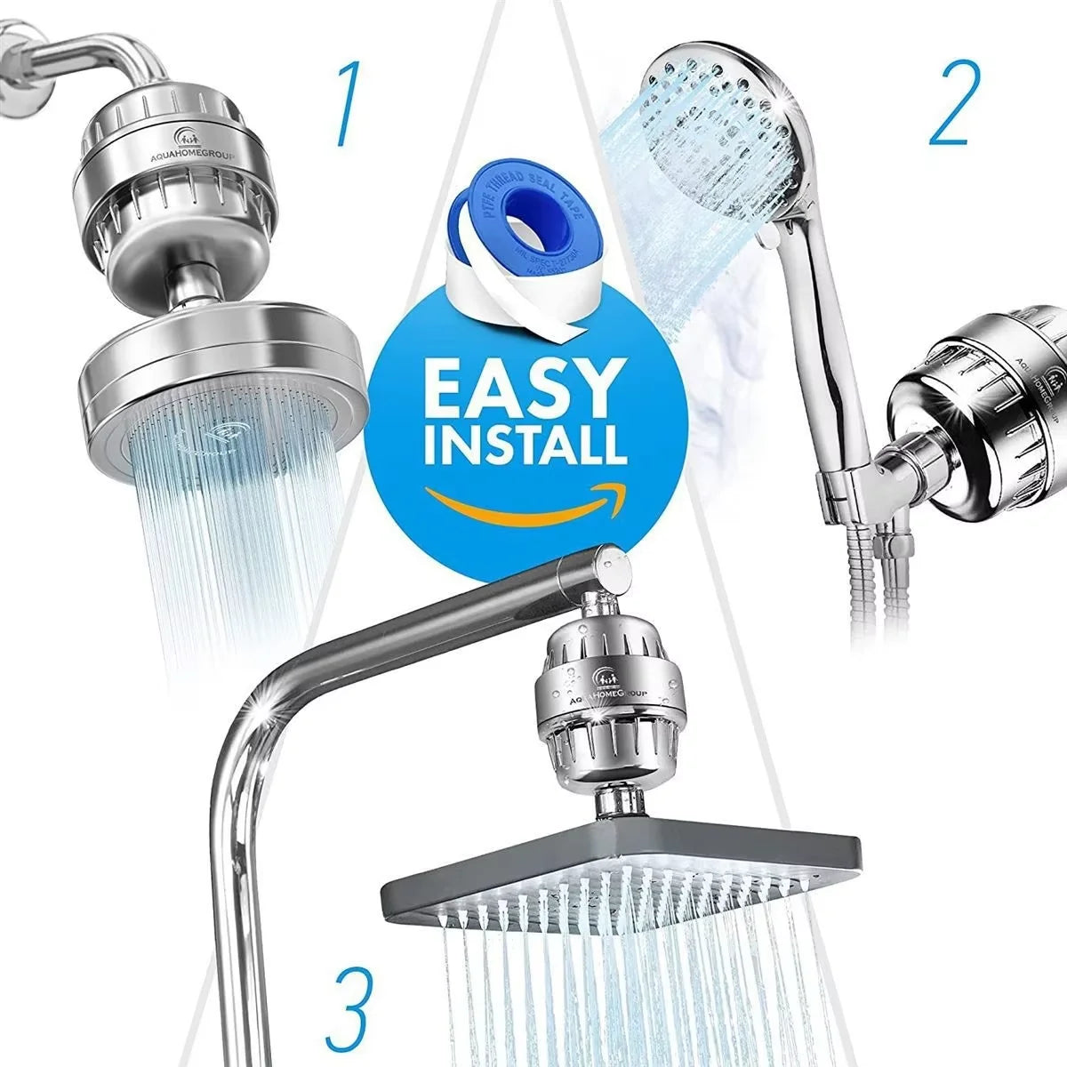 Water purifier household 15-20 level filter cartridge water purifier shower filter set bathroom removes residual chlorine