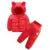 2025 Newborn Clothes Roupa Infantil New Clothing Set Winter Warm Suit Lovely Bear Cotton Velvet Boy's Toddler 0-4 Yea