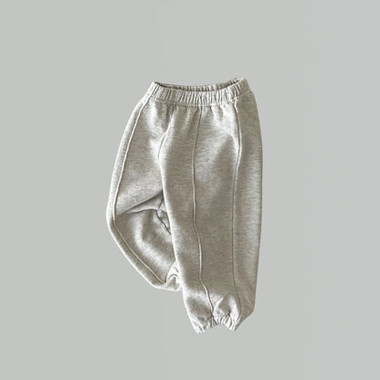 Korea Children Sports Pants Kids Baby Boys Girls Trousers Toddler Pull-On Pant Loose Casual Sport Pants Oversize Jogger Pants