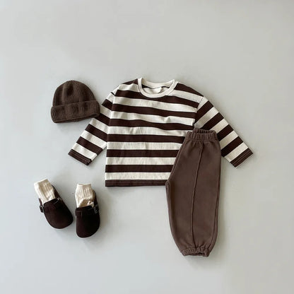 Korea Children Sports Pants Kids Baby Boys Girls Trousers Toddler Pull-On Pant Loose Casual Sport Pants Oversize Jogger Pants