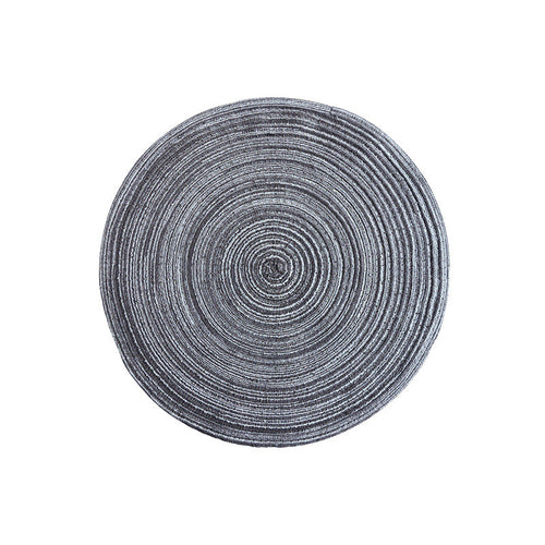 Round Ramie Woven Coaster