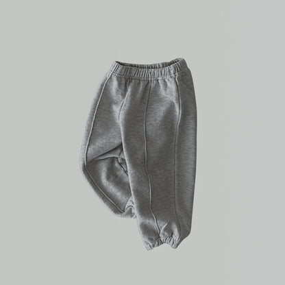 Korea Children Sports Pants Kids Baby Boys Girls Trousers Toddler Pull-On Pant Loose Casual Sport Pants Oversize Jogger Pants