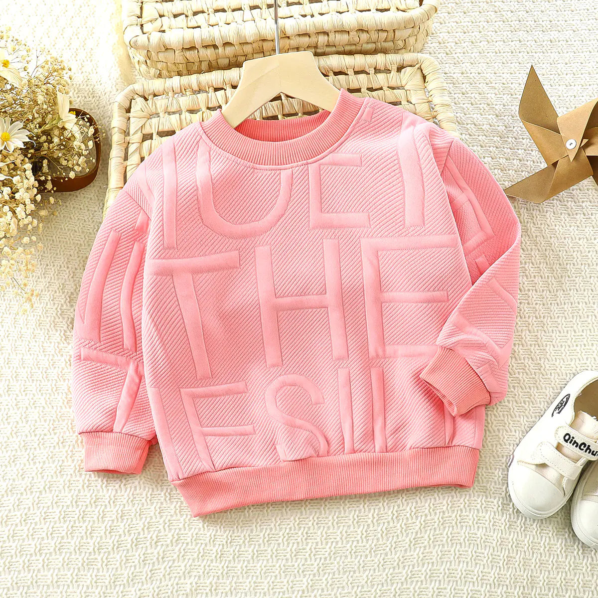 Boys' Autumn Jacquard Knit Sweater (3-8 yrs)
