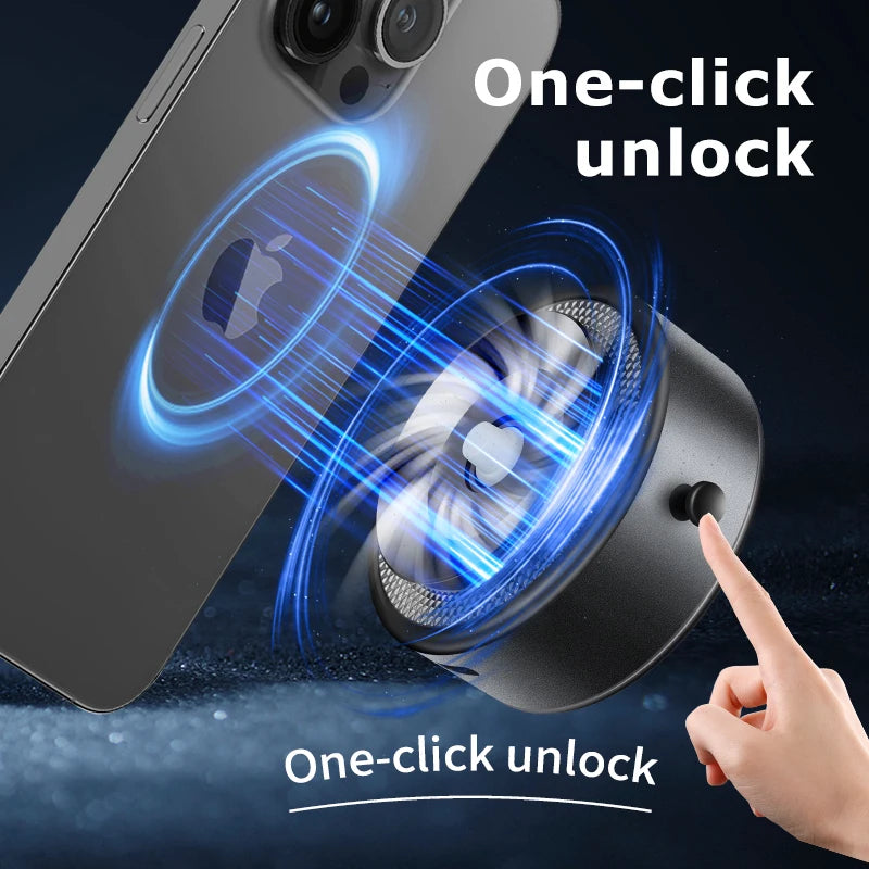 2024 New Car Phone Holder Magnet Strong Suction Cup Mobile Phone Holder Magnetic Smart Universal Model Universal Mobile Phone