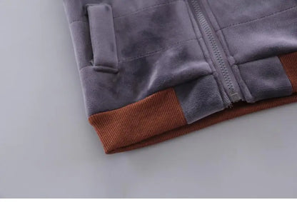 2025 Newborn Clothes Roupa Infantil New Clothing Set Winter Warm Suit Lovely Bear Cotton Velvet Boy's Toddler 0-4 Yea