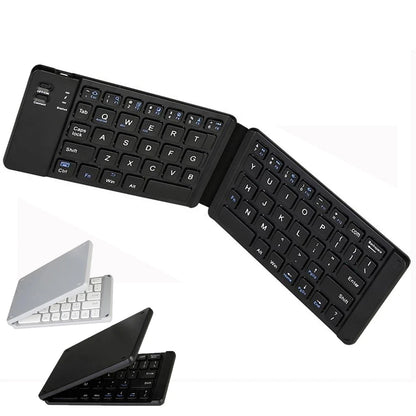 Wireless Keyboard Foldable Wireless  Keyboard for Pad Io.s Android Portable Folding Keyboard for Tablet