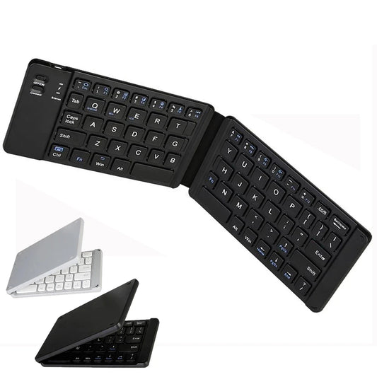 Wireless Keyboard Foldable Wireless  Keyboard for Pad Io.s Android Portable Folding Keyboard for Tablet
