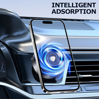 2024 New Car Phone Holder Magnet Strong Suction Cup Mobile Phone Holder Magnetic Smart Universal Model Universal Mobile Phone