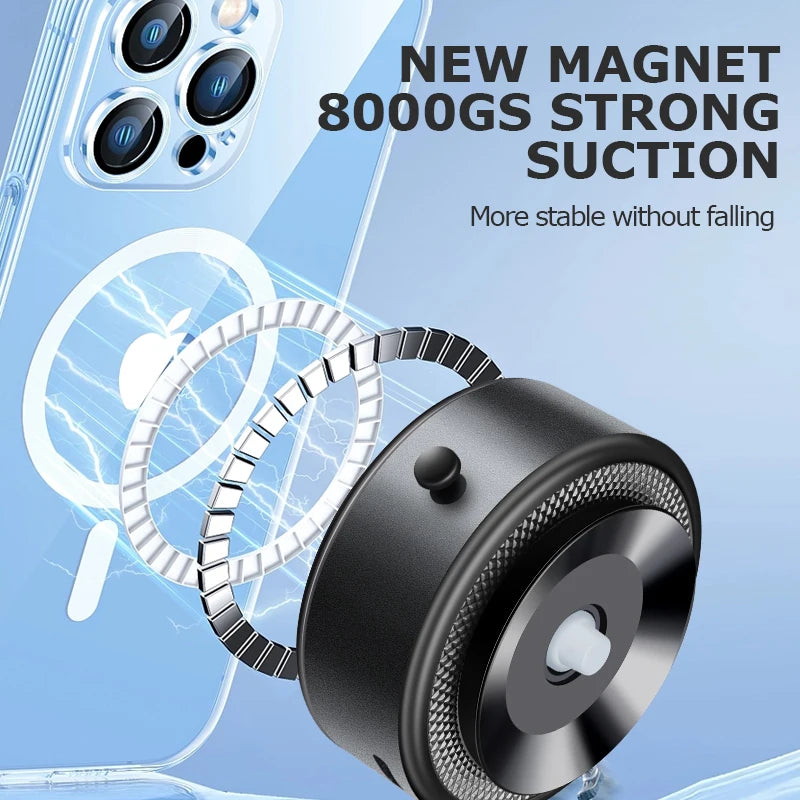 2024 New Car Phone Holder Magnet Strong Suction Cup Mobile Phone Holder Magnetic Smart Universal Model Universal Mobile Phone