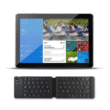 Wireless Keyboard Foldable Wireless  Keyboard for Pad Io.s Android Portable Folding Keyboard for Tablet
