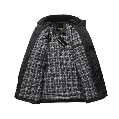 Winter jacket men hot sale man jacket large 5XL casual trench winter coat autumn thick cotton insulated outerwear