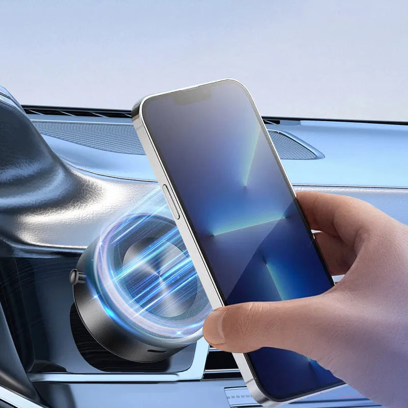 2024 New Car Phone Holder Magnet Strong Suction Cup Mobile Phone Holder Magnetic Smart Universal Model Universal Mobile Phone