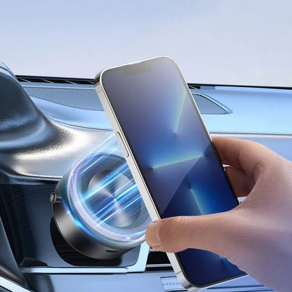 2024 New Car Phone Holder Magnet Strong Suction Cup Mobile Phone Holder Magnetic Smart Universal Model Universal Mobile Phone