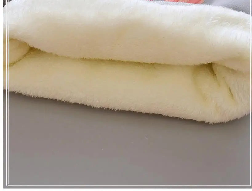 2025 Newborn Clothes Roupa Infantil New Clothing Set Winter Warm Suit Lovely Bear Cotton Velvet Boy's Toddler 0-4 Yea