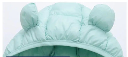 2025 Newborn Clothes Roupa Infantil New Clothing Set Winter Warm Suit Lovely Bear Cotton Velvet Boy's Toddler 0-4 Yea