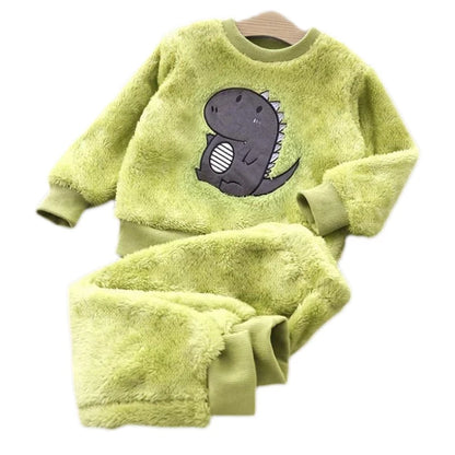 2025 Newborn Clothes Roupa Infantil New Clothing Set Winter Warm Suit Lovely Bear Cotton Velvet Boy's Toddler 0-4 Yea