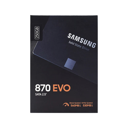 Samsung 2.5'' SATAIII SSD 870 Evo 2TB 1TB 500GB 250GB Internal Solid State Drive Storage Disk For Laptop Desktop