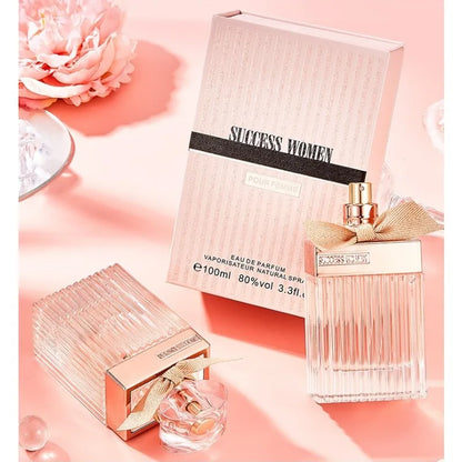 Elegant Women's Perfume 100ml – 8 Captivating Scents with Sweet Fruity Floral Notes Warm Woody Base Long-Lasting Romantic Aroma