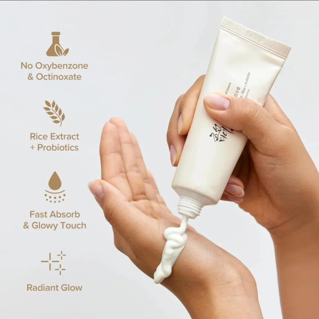 SPF50+ Beauty of Joseon Sunscreen Korean Rice Probiotic Solar Blocker Skin Cream Anti UV Sun Block Facial Mild Moisturizer 50ml