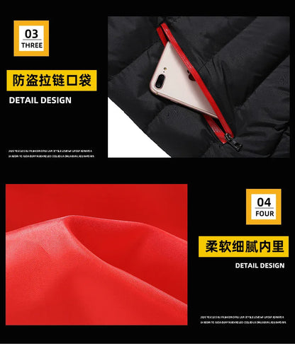 2026 Hot Selling Jackets Winter Men's Medium and Youth Large Sized Lightweight Warm Jackets Trendy Fashion Jackets