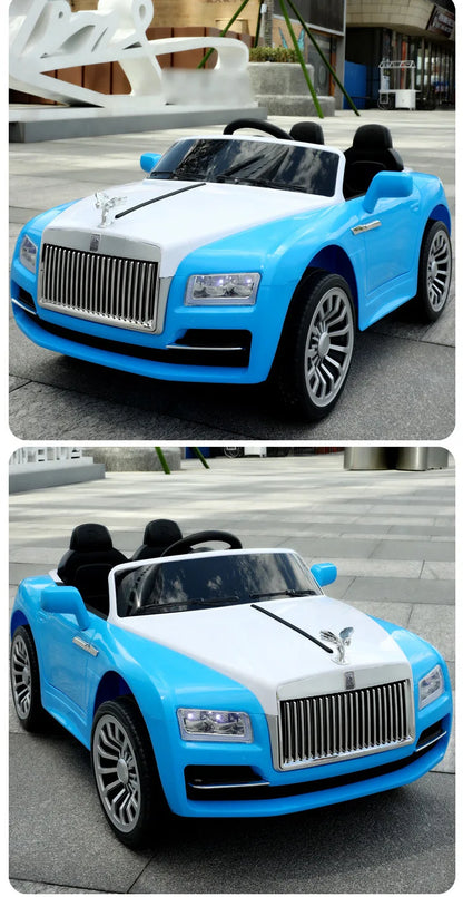 12v Big Power New Large Four Wheels Remote Controll Children's Electric Rechargeable Ride On Car