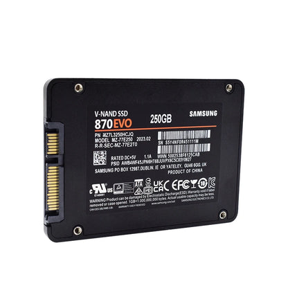 Samsung 2.5'' SATAIII SSD 870 Evo 2TB 1TB 500GB 250GB Internal Solid State Drive Storage Disk For Laptop Desktop