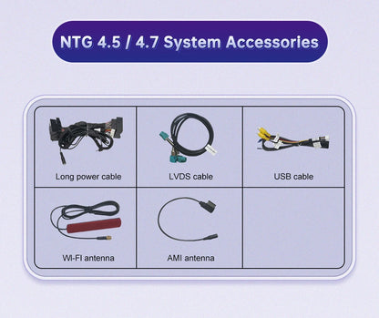 Road Top Wireless CarPlay for Mercedes Benz C Class W204 NTG4.5/4.7 2011-2014 Android Auto Mirror Link AirPlay Car Play