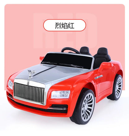 12v Big Power New Large Four Wheels Remote Controll Children's Electric Rechargeable Ride On Car
