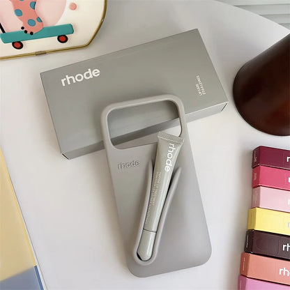 RHODE Phone Case for iPhone 17 Pro Max Air 16 15 14 13 12 11 Pro Max Plus Soft Silicone With Box Lipstick Holder Bumper Cases