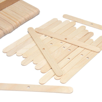 50pcs Multiple Styles Wooden Candle Wick Holder DIY Scented Candle Making Tool Wick Centering DIY Candle Making Mixing tools