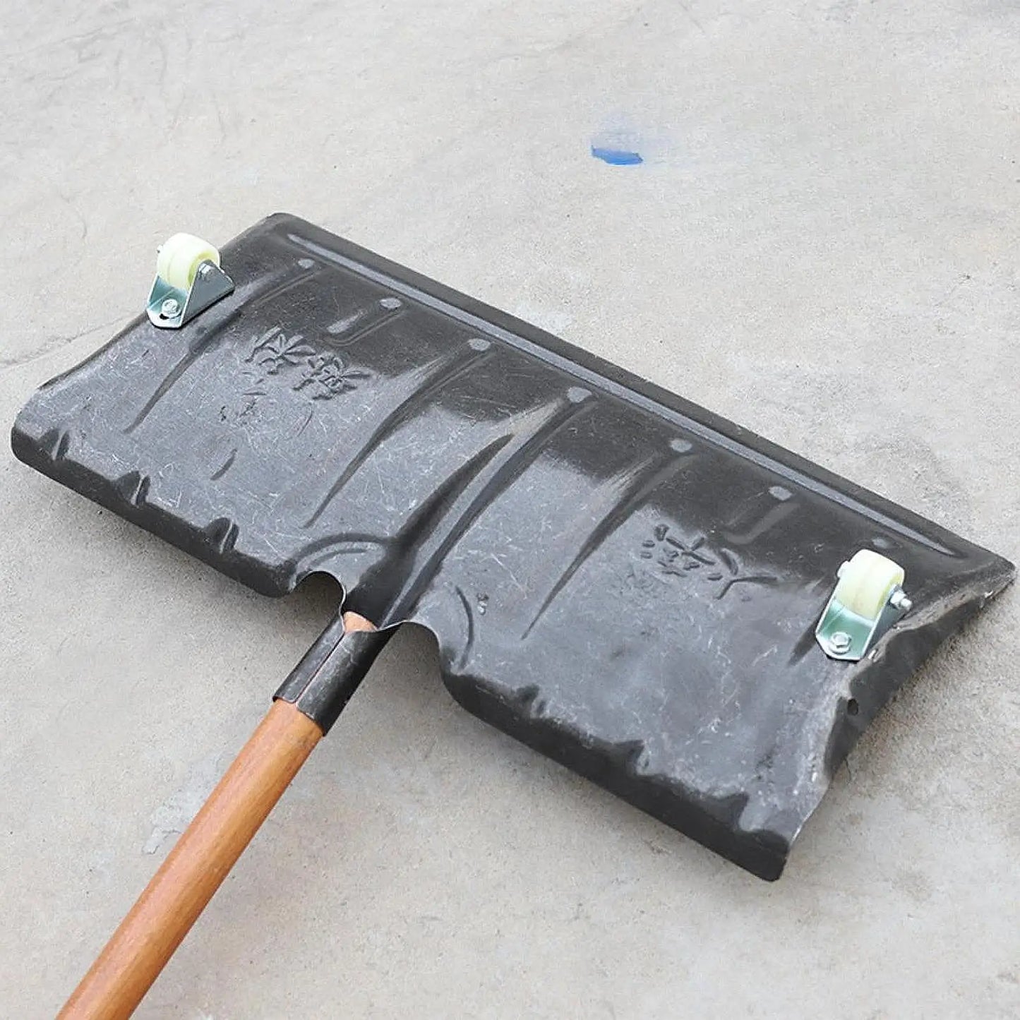 Snow Shovel Head Directly Replace Heavy Duty Snow Cleaning Shovel Snow Pusher Head Snow Remover for Deck Yard Garden Road House