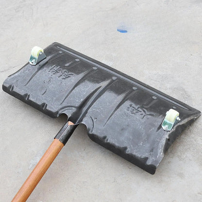 Snow Shovel Head Directly Replace Heavy Duty Snow Cleaning Shovel Snow Pusher Head Snow Remover for Deck Yard Garden Road House