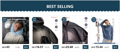 Thermolite® Hooded Sweatshirt: 2025 Winter Lightweight & Warm Hoodie Unisex Solid Color Thickened Hoodie for Autumn and Winter