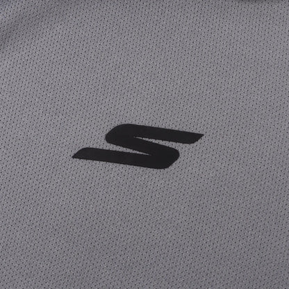 Skechers Men's Simple Sportswear Windproof Stand-Up Collar Knitted Jacket P224M122-05Cq