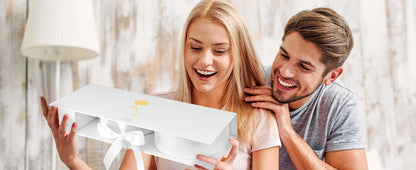 16Pcs Forever Rose I Love You Box Eternal Rose Preserved Flowers for Valentine's Day Birthday Gifts for Her Silk Simulated Roses