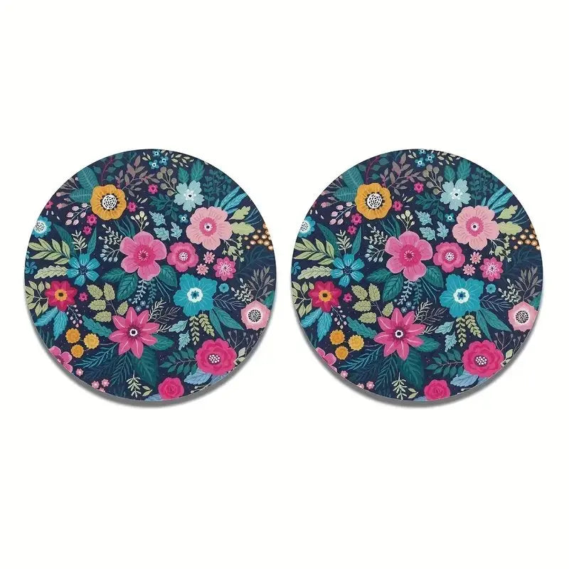 2Pcs Car Cup Holder Coaster, Car Cup Holder Coaster Drink, Cute Car Accessories, Female Men
