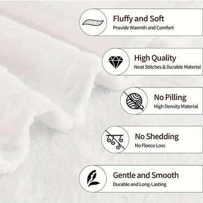 1pc Custom Digital Flannel Fleece Blanket, Personalized With Various Images, Gift For Girls, Boys, Adults, Travel - Warm Throw