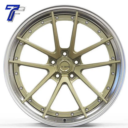 2 pieces Passenger Car 5X120 Deep Dish Forged Alloy Rims Wheels 19*8.5J