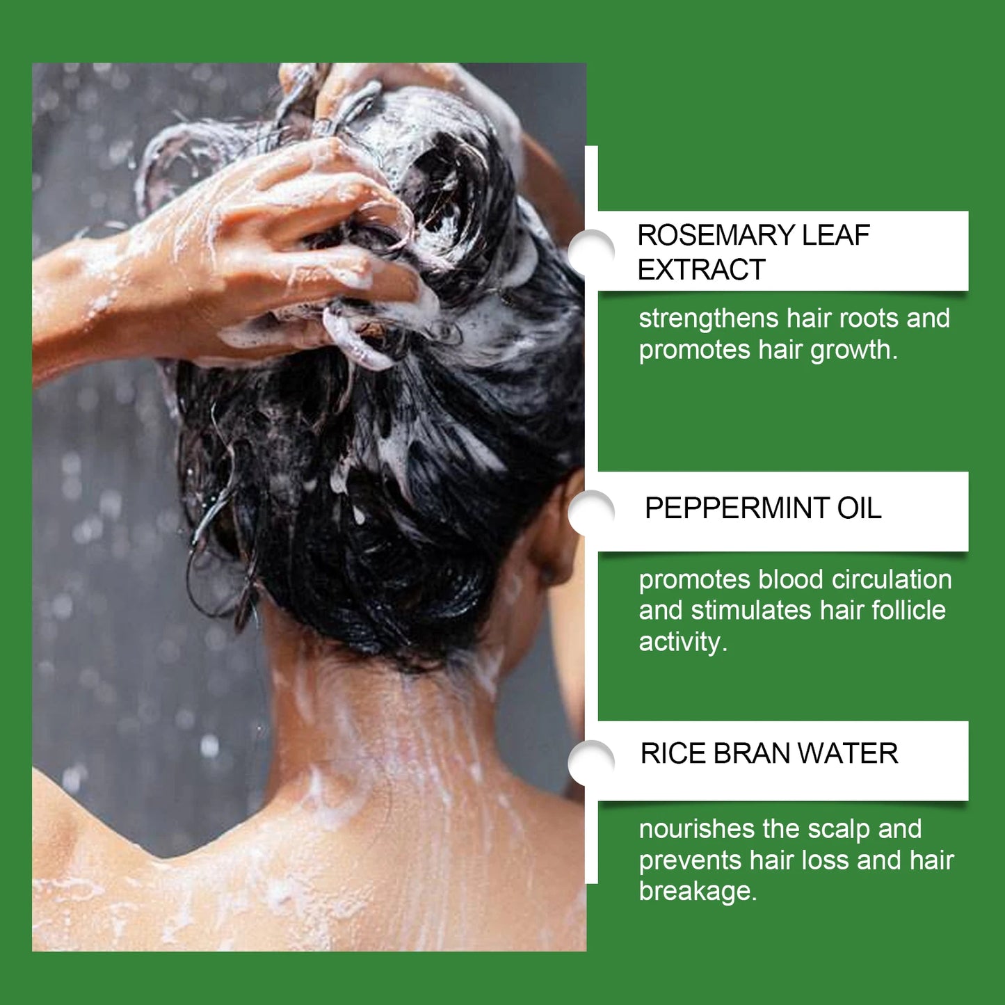 Rosemary Rice Water Hair Spray Nourishes Moisturizes Dry Frizzy Hair Supports Enhances Hair Strength Prevents Breakage