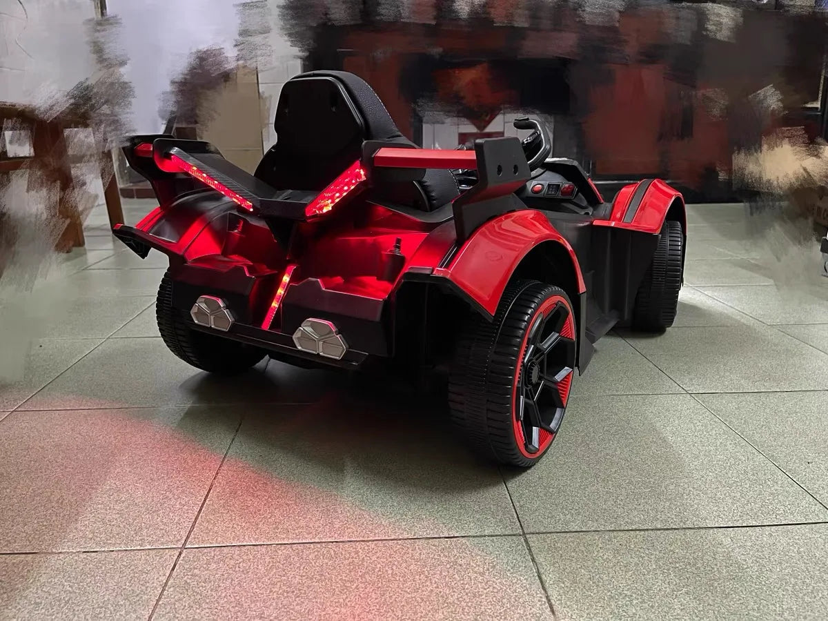 1-5-Year-Old Rechargable Children's Electric Toy Four-Wheel Remote Control Ride On Car For Boys And Girls